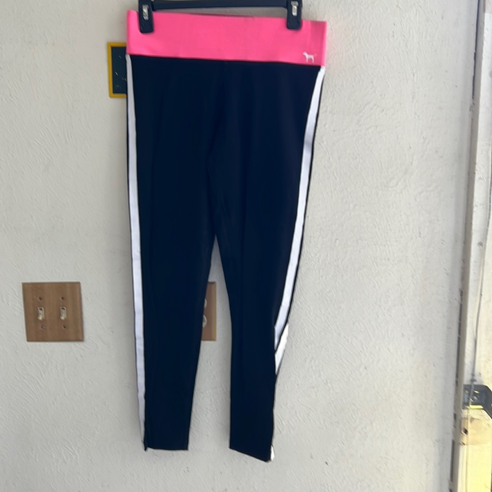 2 pair women Victoria Secret yoga, exercise, stretching pants size M